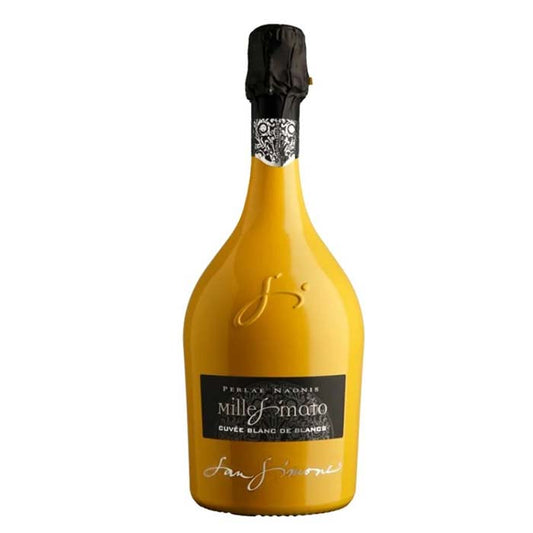 San SIMONE Perlae NAONIS Cuvee Blanc de Blancs BRUT Milessimato YELLOW 750ml Delicatessen