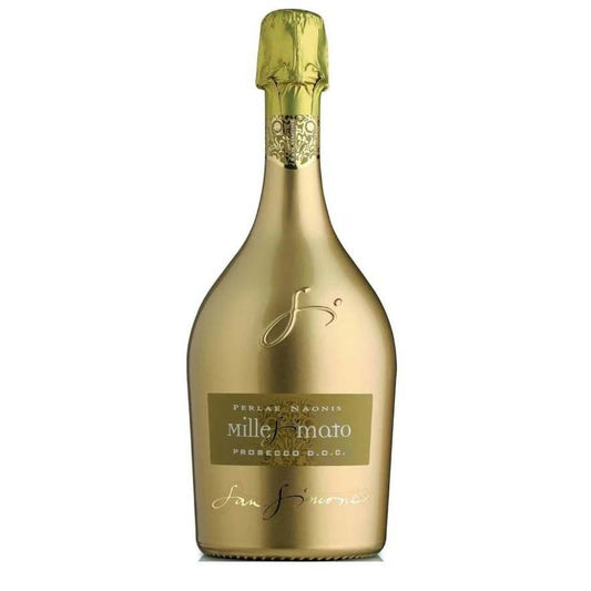 San SIMONE Perlae NAONIS Milessimato ORO Gold BRUT Prosecco DOC 750ml Delicatessen