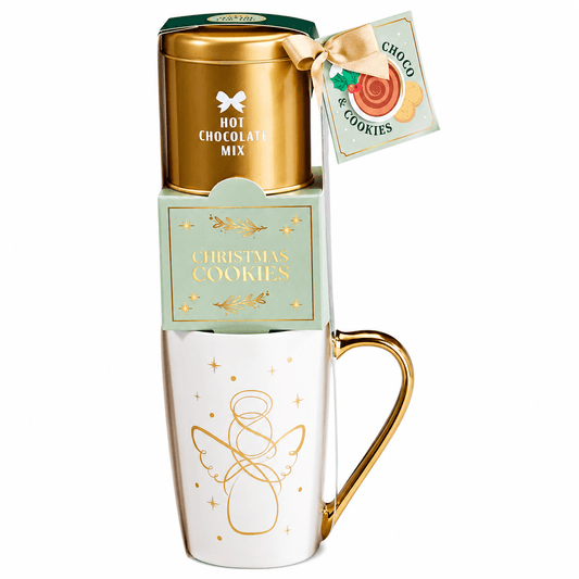Secret Santa - Soft Wishes cu ciocolata calda si biscuiti Becky's 50g ingeras Becky's