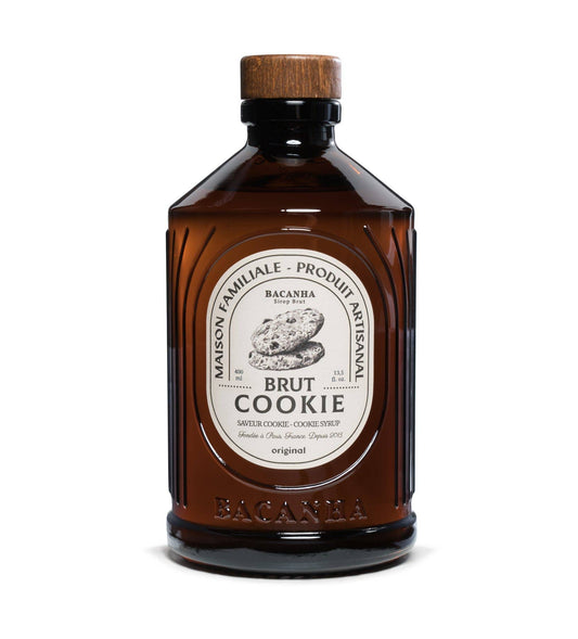 Sirop cu aroma de cookie Brut Organic - Bacanha 400 ml Bacanha