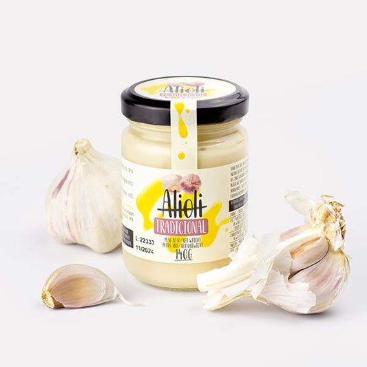Sos Alioli Tradițional Don Gastronom 140g | Fără ou, vegan, rețetă catalană autentică Delicatessen