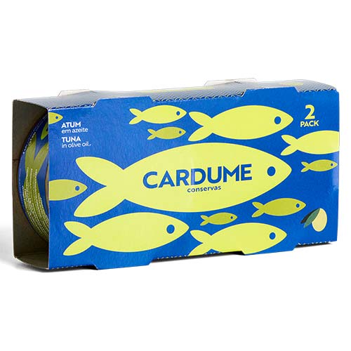 Ton in ulei de masline 2x160g (double pack) Cardume