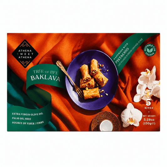 Baklava Tree of Life cu fistic, 150g – Athena Sweet Athena Athena Sweet Athena