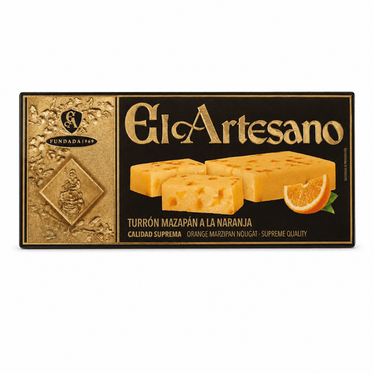 Specialitate de turrón cu portocală El Artesano 200g El Artesano