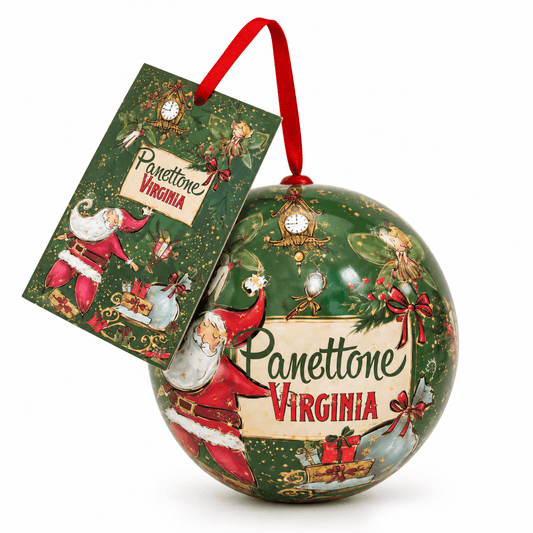 Amaretti Virginia panettone glob diametru 12cm 100g
