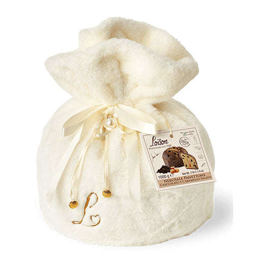 Panettone cu caramel sarat Loison 1kg alb - Delicatessen Delicatessen Panettone