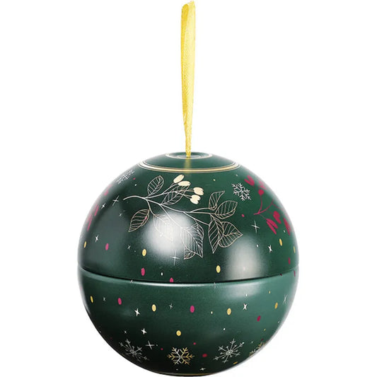 Glob metalic verde mare umplut cu ciocolata (trufe, praline, tablete) Delicatessen