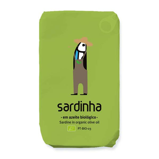 Sardine in ulei de masline BIO 120g Sardinha Sardinha