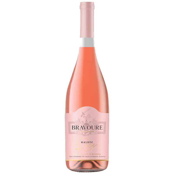 Vin BRAVOURE MALBEC ROSE DRY 750ml - Delicatessen Delicatessen alcool