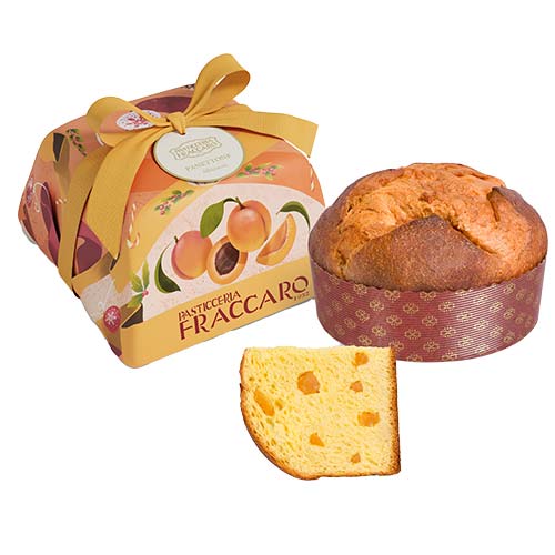 Panettone artizanal cu caise Fraccaro 750g