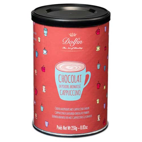 Ciocolată caldă cu aromă de cappuccino 250g Dolfin Dolfin