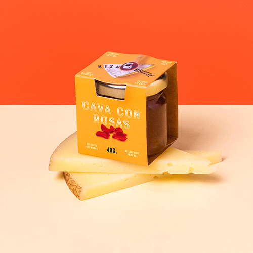 Gem pentru branza cu cava si petale de trandafir Don Gastronom 40g Delicatessen
