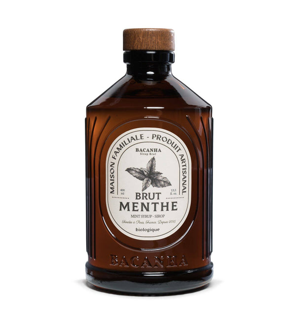 Sirop de Menta Brut Organic - Bacanha 400 ml