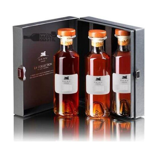 Cognac Deau La Collection, set degustare 3x200ml: VS, VSOP, XO Delicatessen