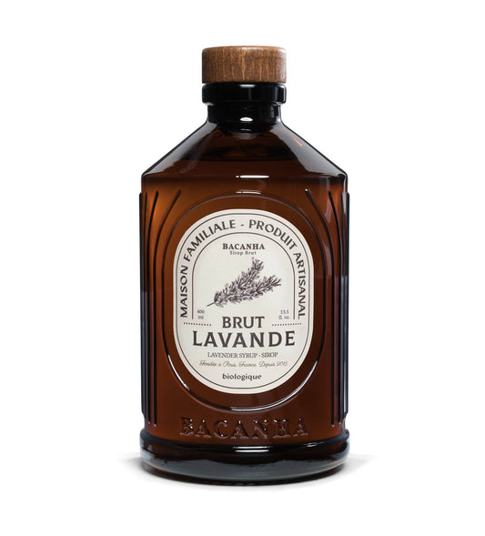 Sirop de Lavanda Brut Organic - Bacanha 400 ml Bacanha