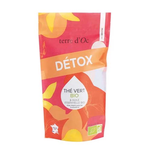 Ceai organic de plante - Detox Terre d’Oc 80g Delicatessen