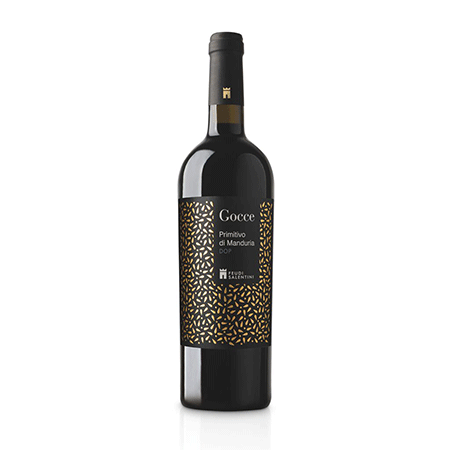 Vin rosu Feudi Salentini Gocce Primitivo Di Manduria 750ml - Delicatessen Delicatessen alcool