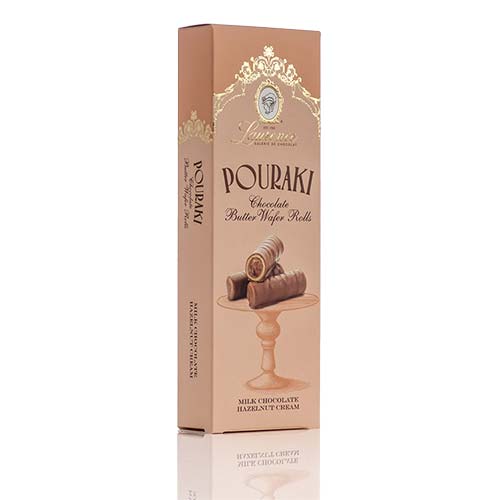 Pouraki cu unt și cremă de alune Laurence Chocolate 110g Delicatessen