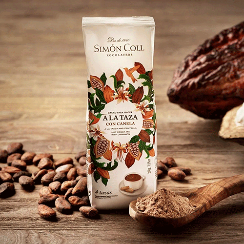 Ciocolată caldă cu scorțișoară Simon Coll 180g Delicatessen