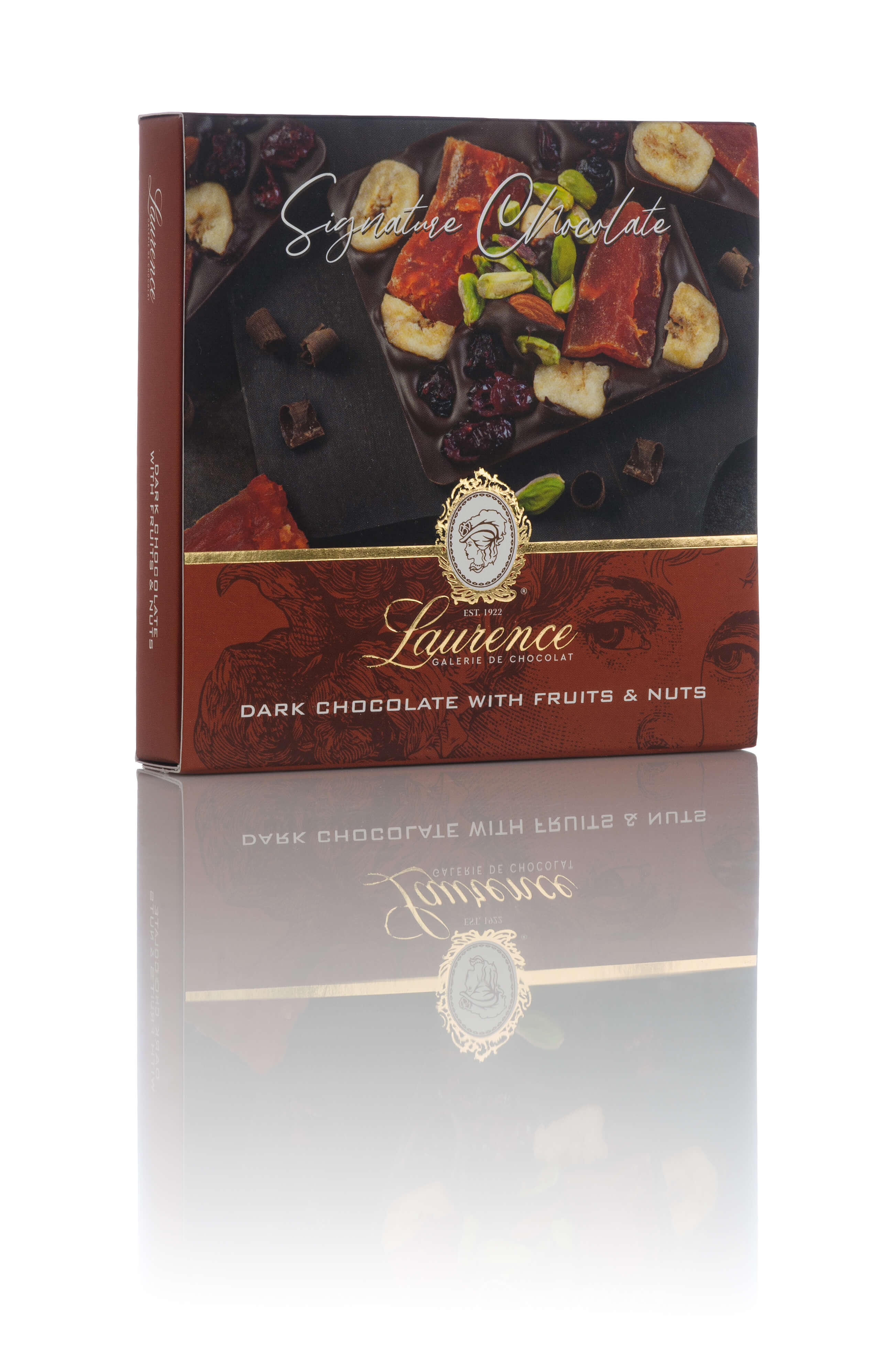 Ciocolata artizanala cu fructe uscate Laurence Chocolate 100g
