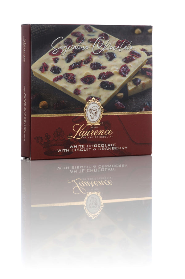 Ciocolata artizanala cu merisoare Laurence Chocolate 100g