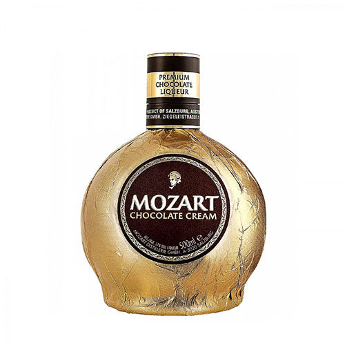 Sticlă de lichior Mozart Gold cremă de ciocolată, 500 ml
