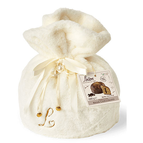 Panettone cu ciocolata Loison 1kg alb - Delicatessen Delicatessen Panettone