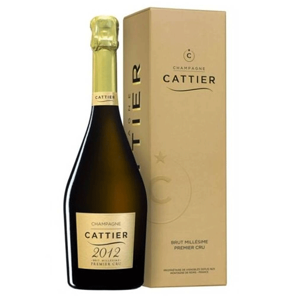 Champagne CATTIER Millesime 2012 Brut PREMIER Cru in Cutie - Delicatessen Delicatessen