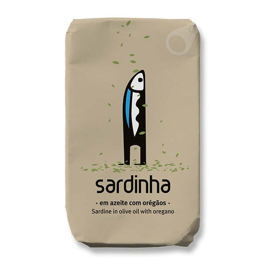 Sardinha sardine în ulei de măsline cu oregano 120g Sardinha