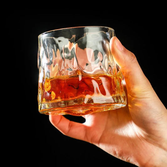 Pahar whisky Rotating Wavy Delicatessen