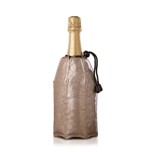 Vacu Vin manșon de răcire pentru șampanie, Platinum Vacu Vin