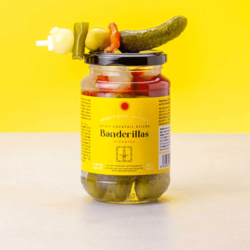 Frigarui de muraturi picante in otet Don Gastronom 350g - Delicatessen Delicatessen Masline