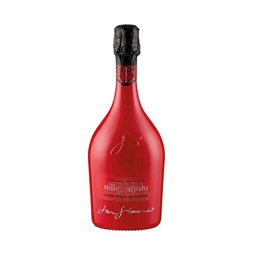 San SIMONE Perlae NAONIS Cuvee Blanc de Blancs BRUT Milessimato RED 2023, 750ml Delicatessen