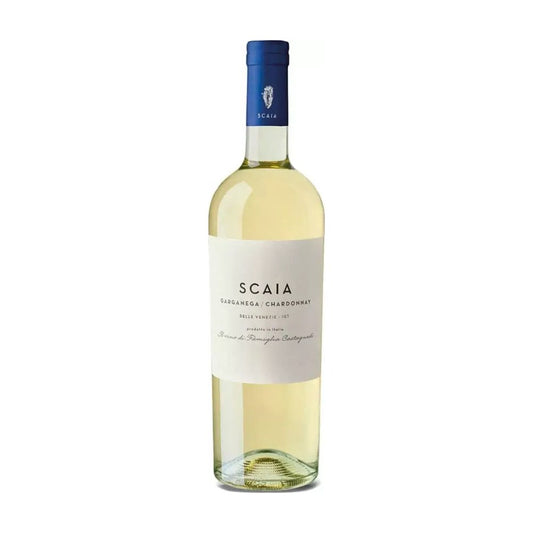 Sticlă de vin alb Scaia Garganega Chardonnay, 750 ml