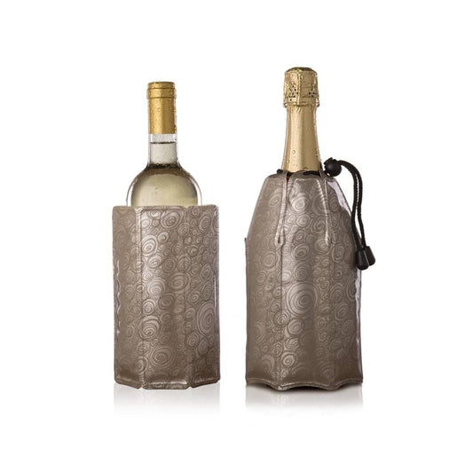 Vacu Vin set 2 manșoane de răcire, vin și șampanie, Platinum Vacu Vin