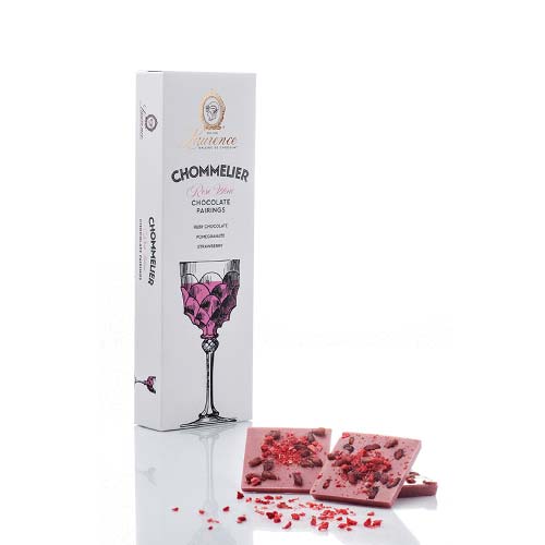 Sommelier Chocolate Pairing - ciocolata pentru vin rose Laurence Chocolate 100g