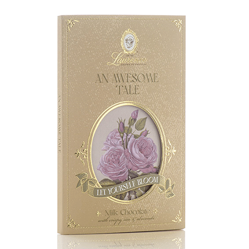 Tabletă de ciocolată cu lapte Laurence Chocolate 80g Delicatessen