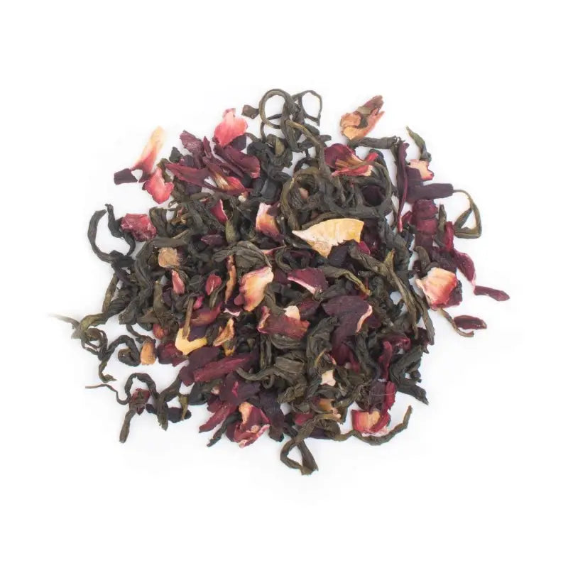 Ceai verde bio cu flori de hibiscus Terre d'Oc 110g
