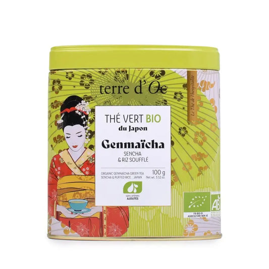 Ceai verde bio din orez Genmaicha Terre d'Oc 100g Terre d'Oc