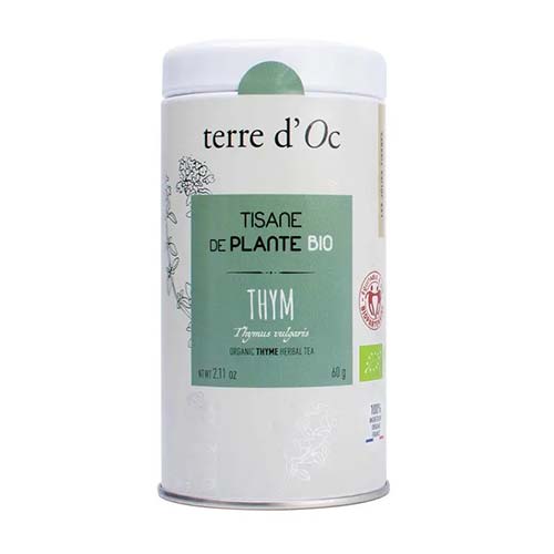 Ceai organic de cimbru Terre d'Oc 60g Delicatessen