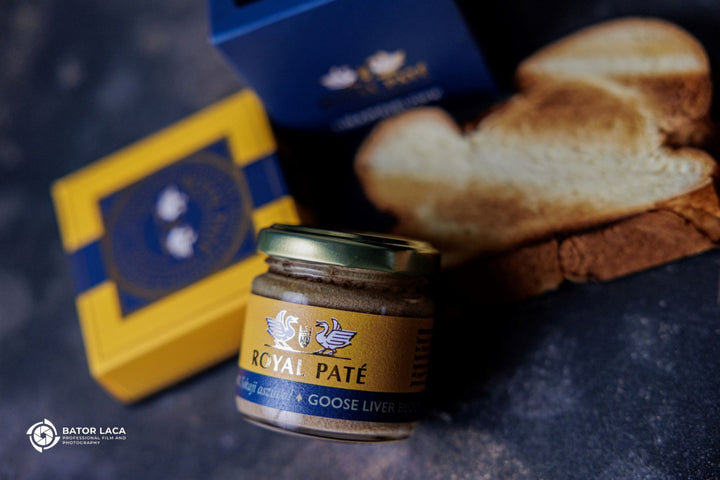 Bloc de foie gras cu vin de Tokaj 86% Royal Pate 70g - Delicatessen Delicatessen foie gras