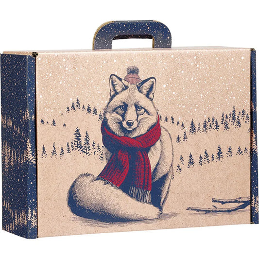 Valizetă din carton Unexpected Encounters 34.2x25x11.5 cm Delicatessen
