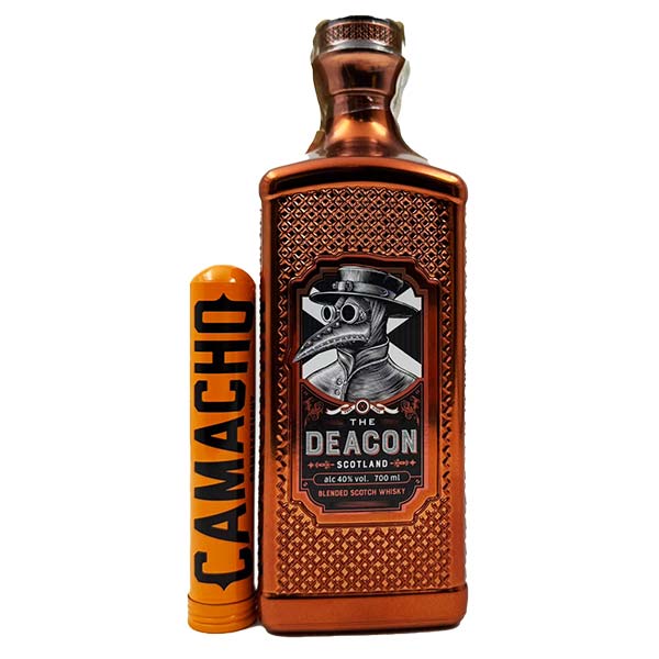 Pachet The Deacon Blended Scotch 700ml + trabuc