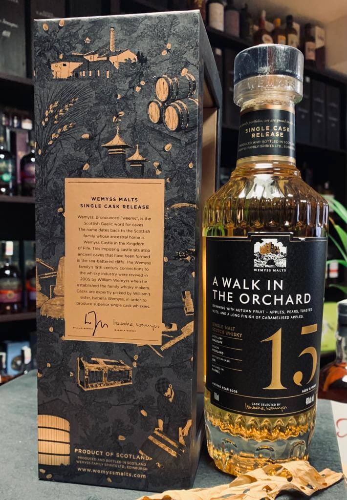 Whisky A Walk In The Orchard Macduff 15 YO Single Malt 700ml - Delicatessen Delicatessen alcool