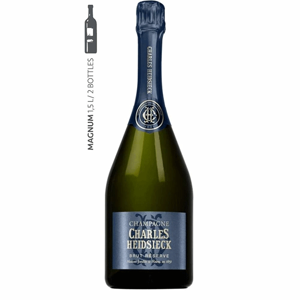 CHARLES HEIDSIECK Brut Reserve NV MAGNUM in Cutie 2016