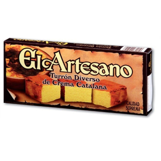 Turron cu crema catalana 200g Delicatessen