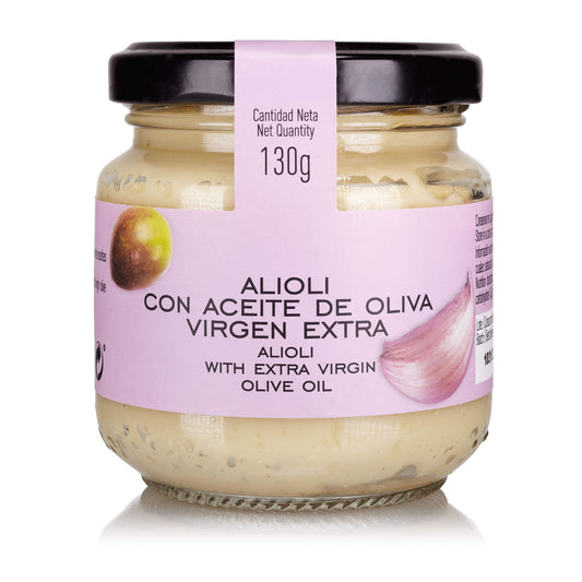 Sos alioli cu ulei de măsline extravirgin La Chinata 130g Delicatessen