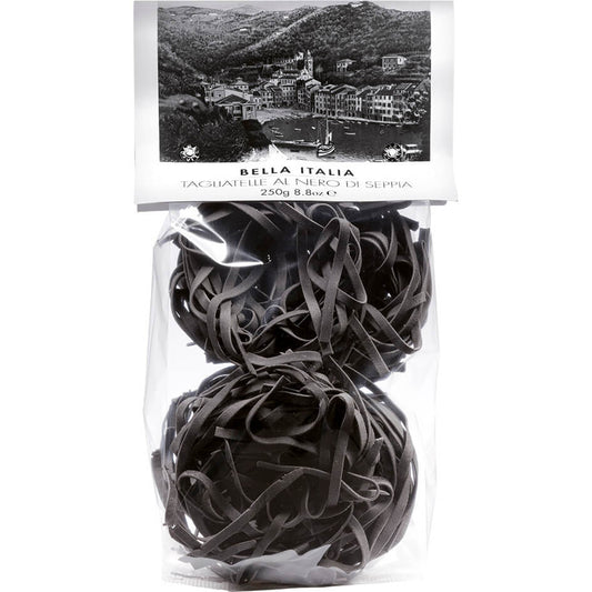 Tagliatelle nero sepia - cu cerneală de sepie 250g Delicatessen