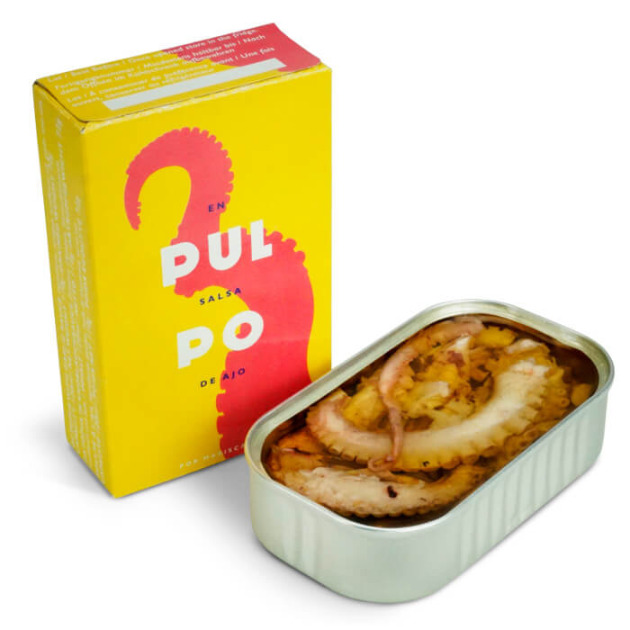 Caracatita cu sos de usturoi Don Gastronom 120g - Delicatessen Delicatessen Peste si fructe de mare