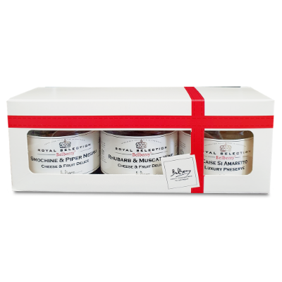 Gourmet Gift Box - crema caramel, gem de mere si calvados, confit de caise Delicatessen